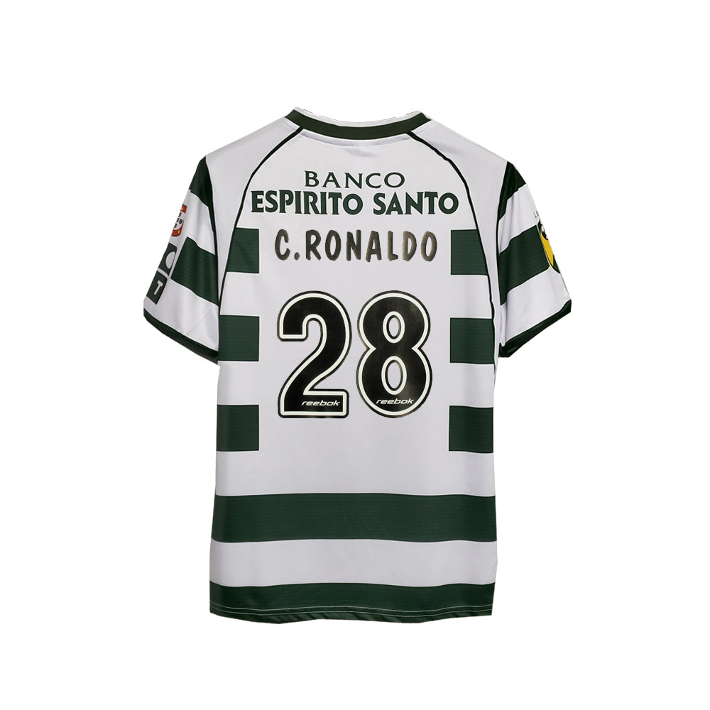 Sporting Home Kit 01/02 C.Ronaldo 28