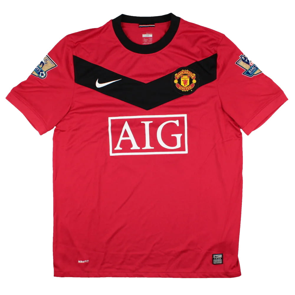 Man United 09/10 Home Kit Rooney 10