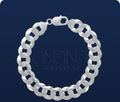 925 Silver Curb Bracelet 3.5mm