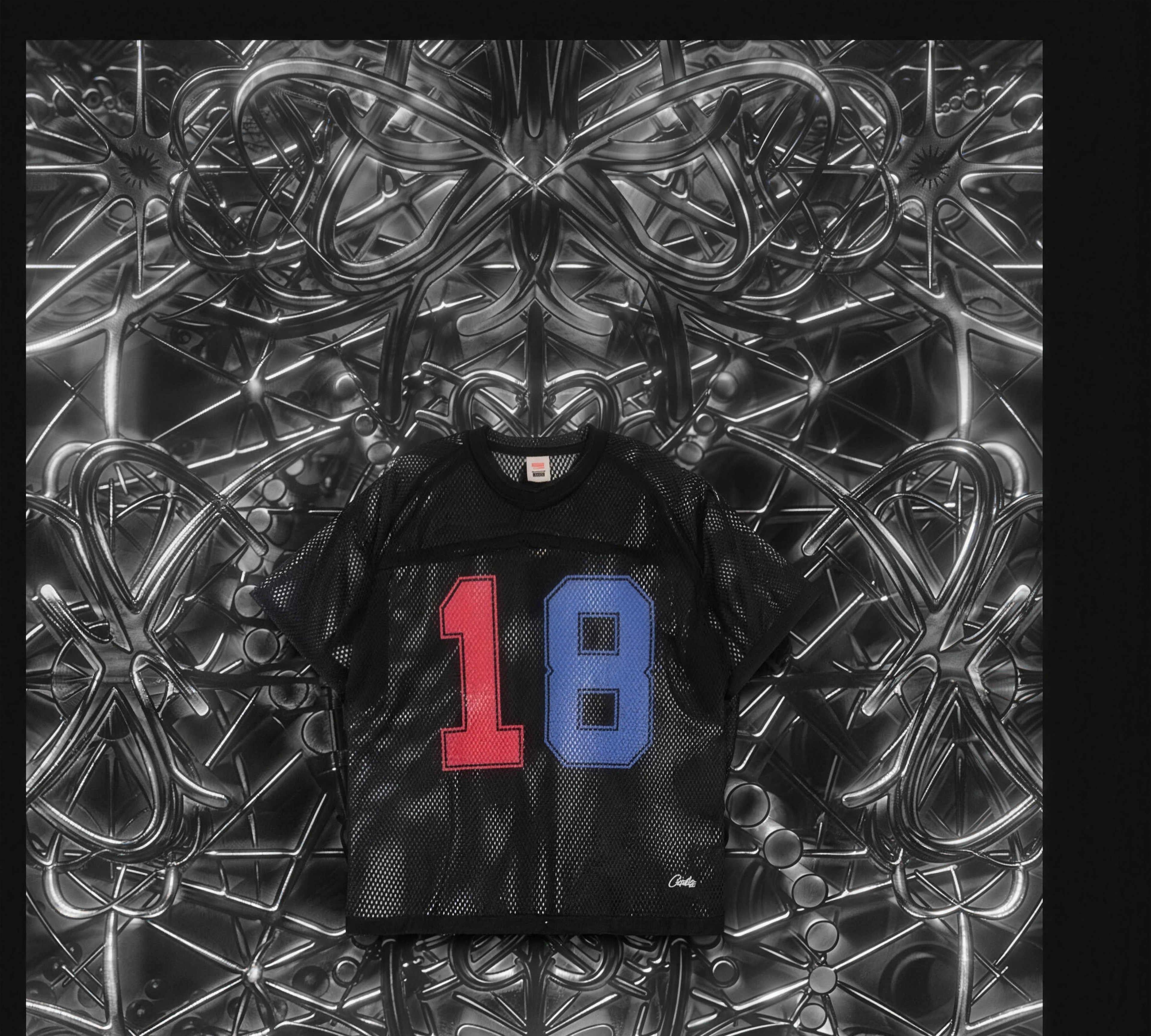 Corteiz #18 Football Jersey - upscaled