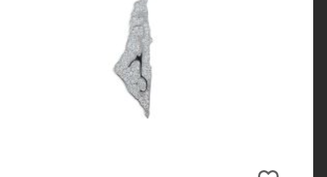 925 Silver Palestine Pendant Iced
