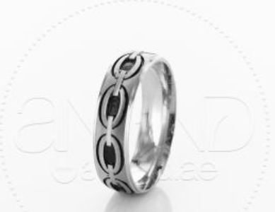 925 Silver Ring Chain Link